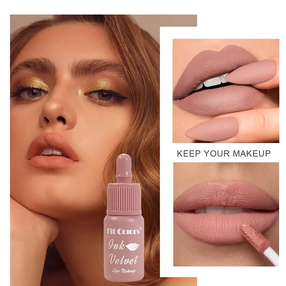 Non Stick Cup Waterproof Lip Gloss Long Lasting Velvet Matte High Pigmented Liquid Lipstick Fast Dry Sexy Lip Mud