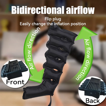 Thigh Air Compression Pressure Massager Home Use Relieve Varicose Veins Leg Massager Machine Promote Blood Circulation Relieve
