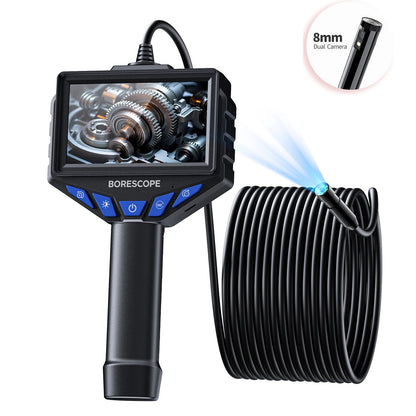 Endoscope Camera with Light, 8mm 1080P HD Borescope, IP67 Waterproof Snake Camera，Inspecting Walls, Automotive Engines, Pipes