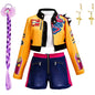 Girl 3D Print 3Pcs Role Play Dress up Music Performance Clothing Dance Costume Child Singer Cosplay Team Uniform
