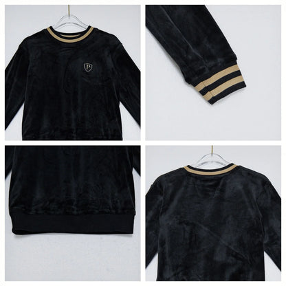 Ali Plus 2026 AW Velvet Collection Family Matching Clothing Children Long Sleeve Top Girl Dress Baby Footie High Quality Clothes