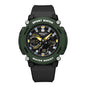 SANDA Outdoor Men's Electronic Wristwatch Large Dial Multifunctional Waterproof Luminous Alarm Military Sports Watch