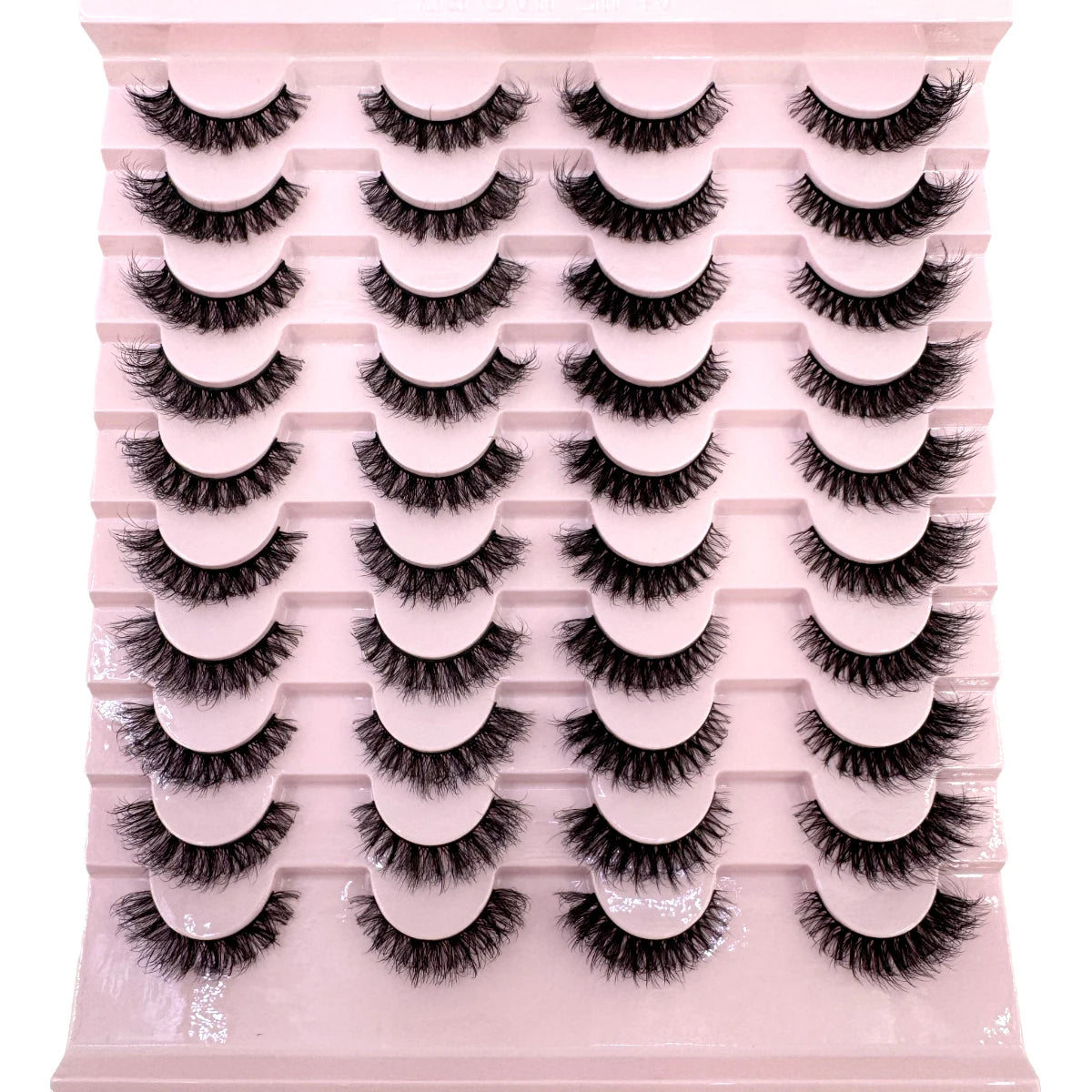 16 Pairs 3D Mink Lashes Natural False Eyelashes Dramatic Volume Fake Lashes Makeup Eyelash Extension Silk Eyelashes