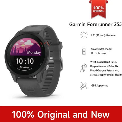 Garmin Forerunner 255 Running Riding SwimmingProfessional Triathlon Marathon Track and Field Training Outdoor Smartwatch