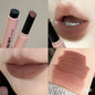 Smoky Grey Violet Lipstick Matte Velvet Finish Smooth Application Lip Mousse Waterproof Mirror Glossy Lip Tint Not Fading Makeup