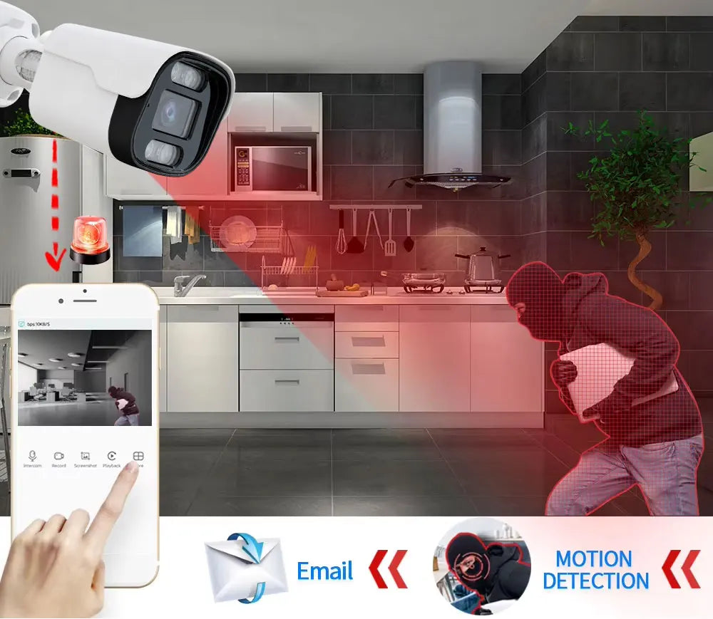 5MP Wired CCTV Analog Security Camera Outside Street Waterproof AHD Dome Video Surveillance Camera BNC XMEYE 4K 5MP AHD DVR View