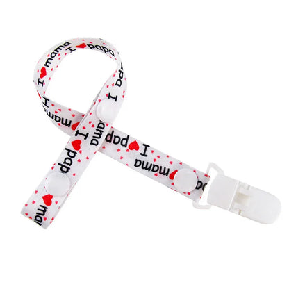 Adjust Baby Pacifier Clip Chain Ribbon Dummy Holder Chupetas Soother Pacifier Clips Leash Strap Nipple Holder for Infant Feeding