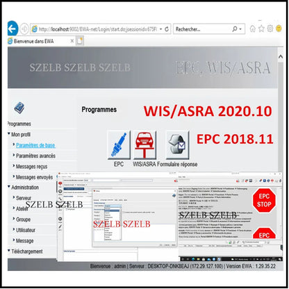 2025.06 Full Xentry Softwares Vediamo DTS-Monaco WIS EPC Starfinder Online Install+Tactrix Openport 2.0 OBD2 OBD 2 Scanner Tool
