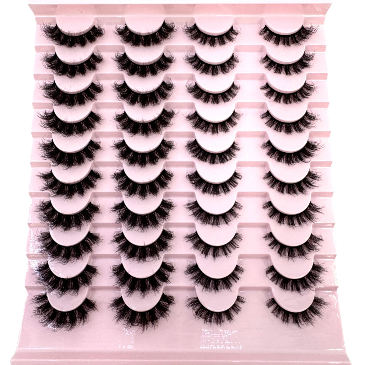 16 Pairs 3D Mink Lashes Natural False Eyelashes Dramatic Volume Fake Lashes Makeup Eyelash Extension Silk Eyelashes