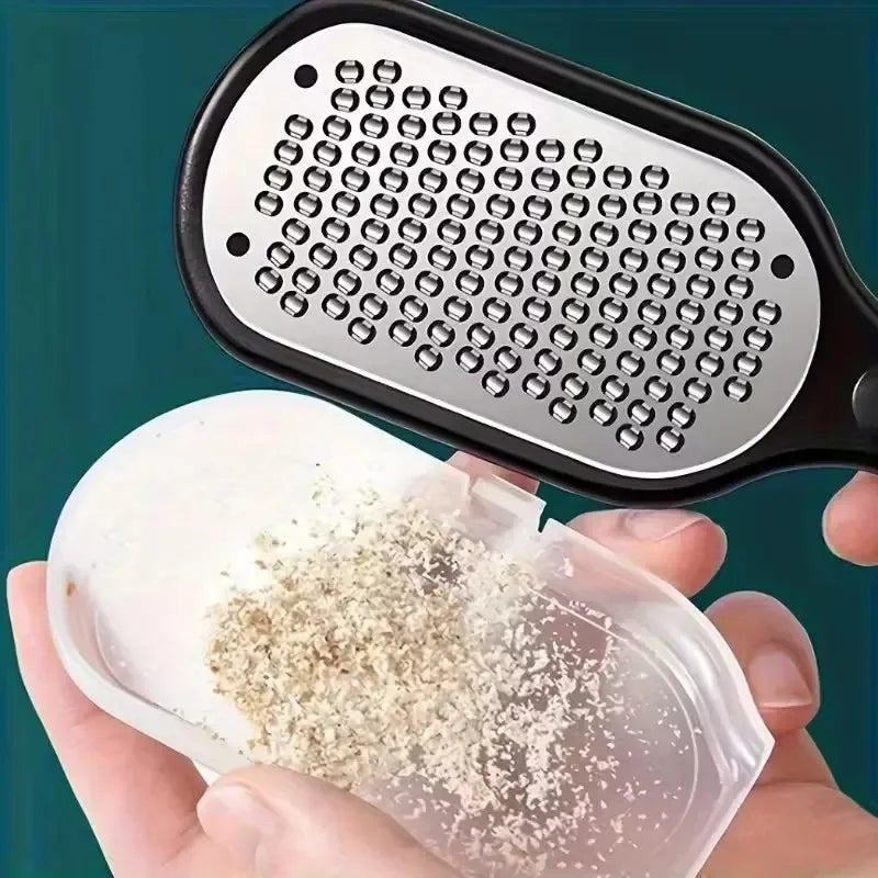 1Pc Stainless Steel Foot File Scraper Professional Pedicure Tool Household Daily Foot Skin Care Beauty Accessory
