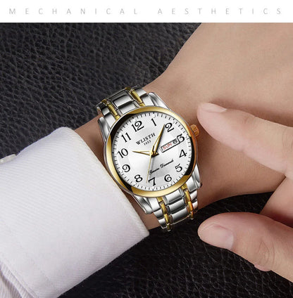 Luxury Women Watch Quartz Watch Digital Wristwatch Waterproof Calendar Luminous Watch Fashion Business Light Man Clock Watches