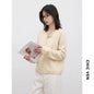 CHIC VEN New Women Knitted Cardigan Solid Long Sleeved Single-breasted Loose Casual Oversize Female Sweater Autumn Winter 2026