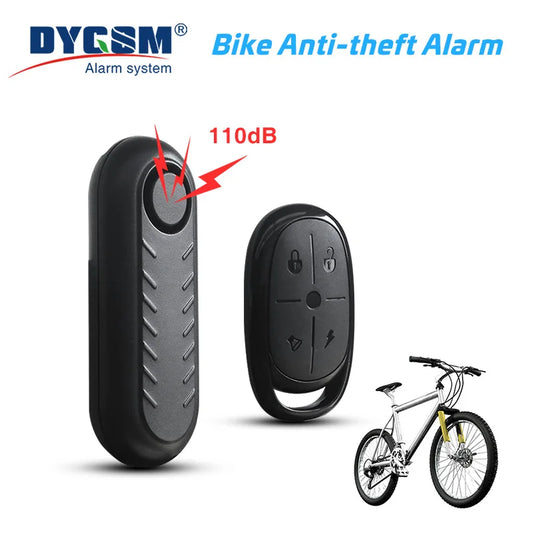 DYGSM Bike Alarm Waterproof Vibration Motorcycle Bicycle/Door Burglar Alarm Ebike Anti Theft 113dB Loud Adjustable Sensitivity