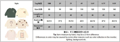 2026 KS Autumn Baby Boys Cotton Sweatshirts Tennis Pullovers Shorts Sets Kids Clothes Girls Cherry Sweatshirts Hoodies Trousers
