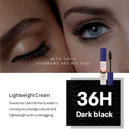 5D Waterproof Mascara Eyelashes Lengthening Long Lasting Silky Lash Black Eyelashes Extension Make Up Beauty Eye Korean Cosmetic