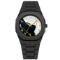 2026 New Quartz Watch with Silicone Material and Comic Design, Featuring Classic Anime Lines, a Men's Sports Watch