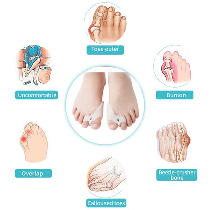 Thumb Valgus Corrector Thumb Valgus Corrector Socks Toe Separator Silicone Separator