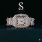 Luxury Design Watch for Men Custom Design Hip Hop Jewelry Moissanite Diamond Watch for Rappers Stainless Steel Watch