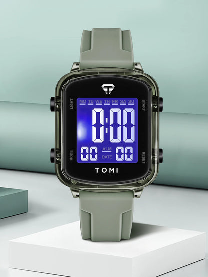 TOMIFashionable new electronic watches; Trendy couple watches; Same style for men and women; Wrist watches in gift boxes.
