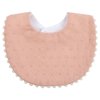 Cotton Gause Baby Bibs Solid Color Absorbent Baby Tassel Bib Newborn Burp Cloths Bandana Scarf for Kids Baby Girls Feeding Item