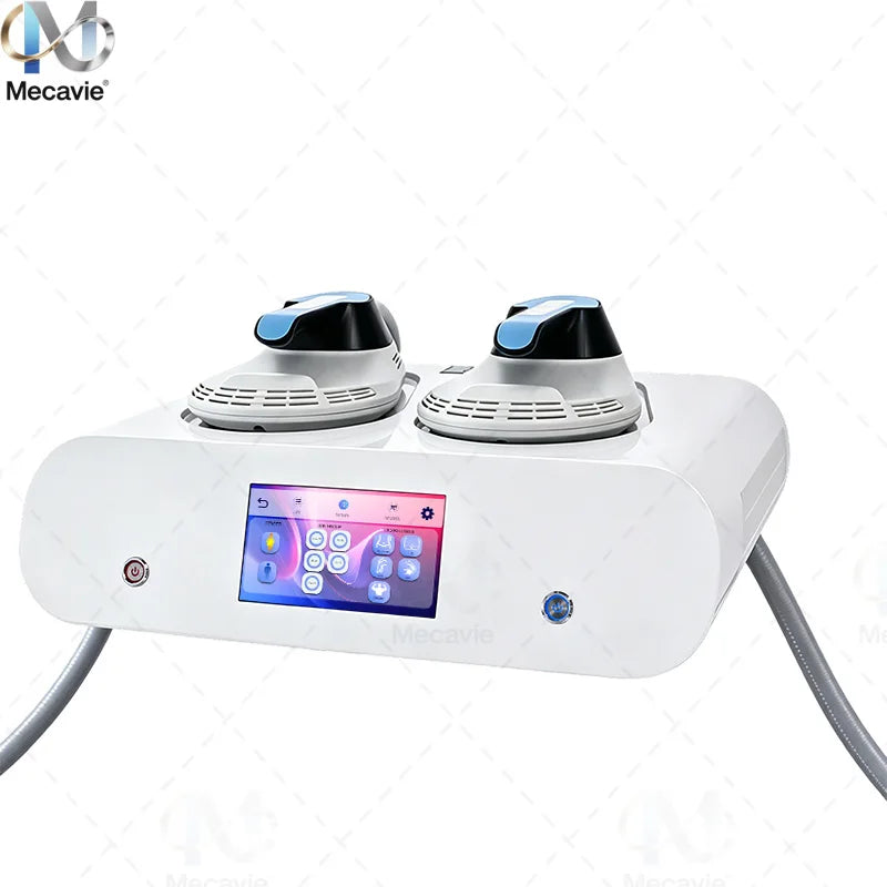 2026 Advanced EMS RF Body Shaping Device 200HZ Dual Handle Fat Reduction Body Slimming Muscle Building Machine for Beauty Studio