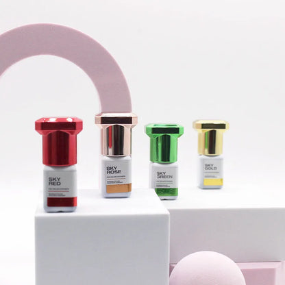 SKY ROSE/RED/GREEN/GOLD Glue 5ml Fake Eyelashes Makeup Tools With Sealed Bag Adhesive Non-irritating women's Necessaries