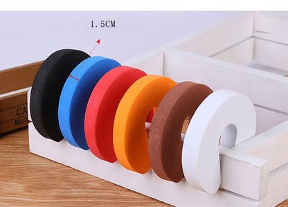 Door Stoppers Kids Children Protection EVA C Shape Door Stopper Baby Safety Protect Door Stop Jammer Soft Foam Door Clip