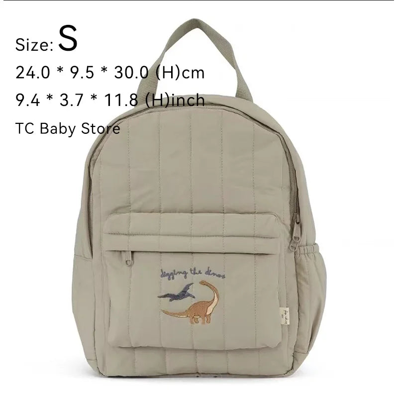 KS Baby Backpack 2024 New Kids Schoolbag Kindergarten Bags Brand Traveling Mom Cherry Lemon Children's Boys Girls Storage