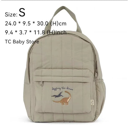 KS Baby Backpack 2024 New Kids Schoolbag Kindergarten Bags Brand Traveling Mom Cherry Lemon Children's Boys Girls Storage