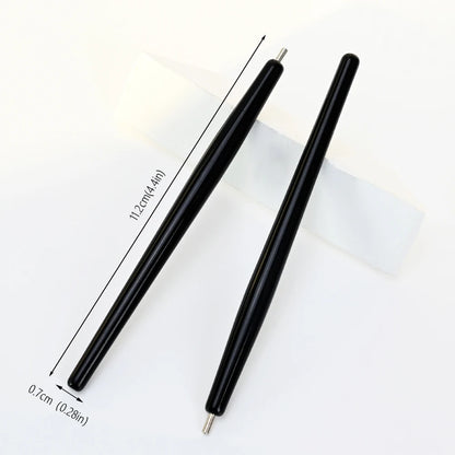 1/2Pcs Vortex/lollipop Cat's Eye Nail Magnet Pen Create Water Ripple Swirl Effect Magnetic Stick for Gel Polish Manicure Tools &