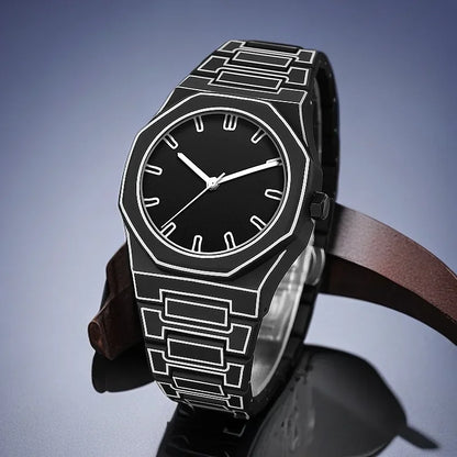 2026 New Quartz Watch with Silicone Material and Comic Design, Featuring Classic Anime Lines, a Men's Sports Watch