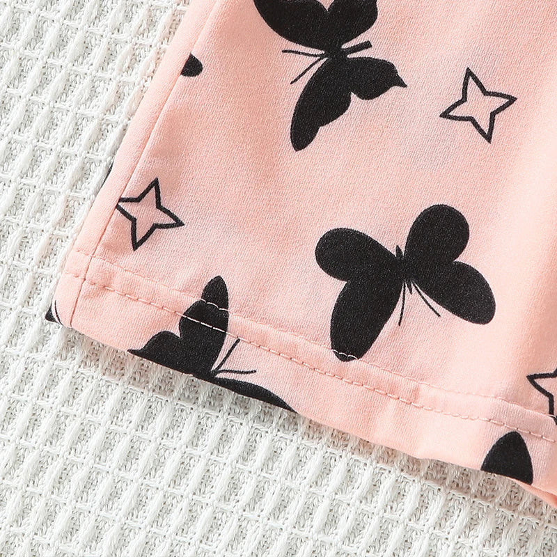 1/2 Piece Children's Sweet And Lovely Straight Skirt Loose And Comfortable Girl's Home Skirt Casual Round Neck Plus Size Skirt