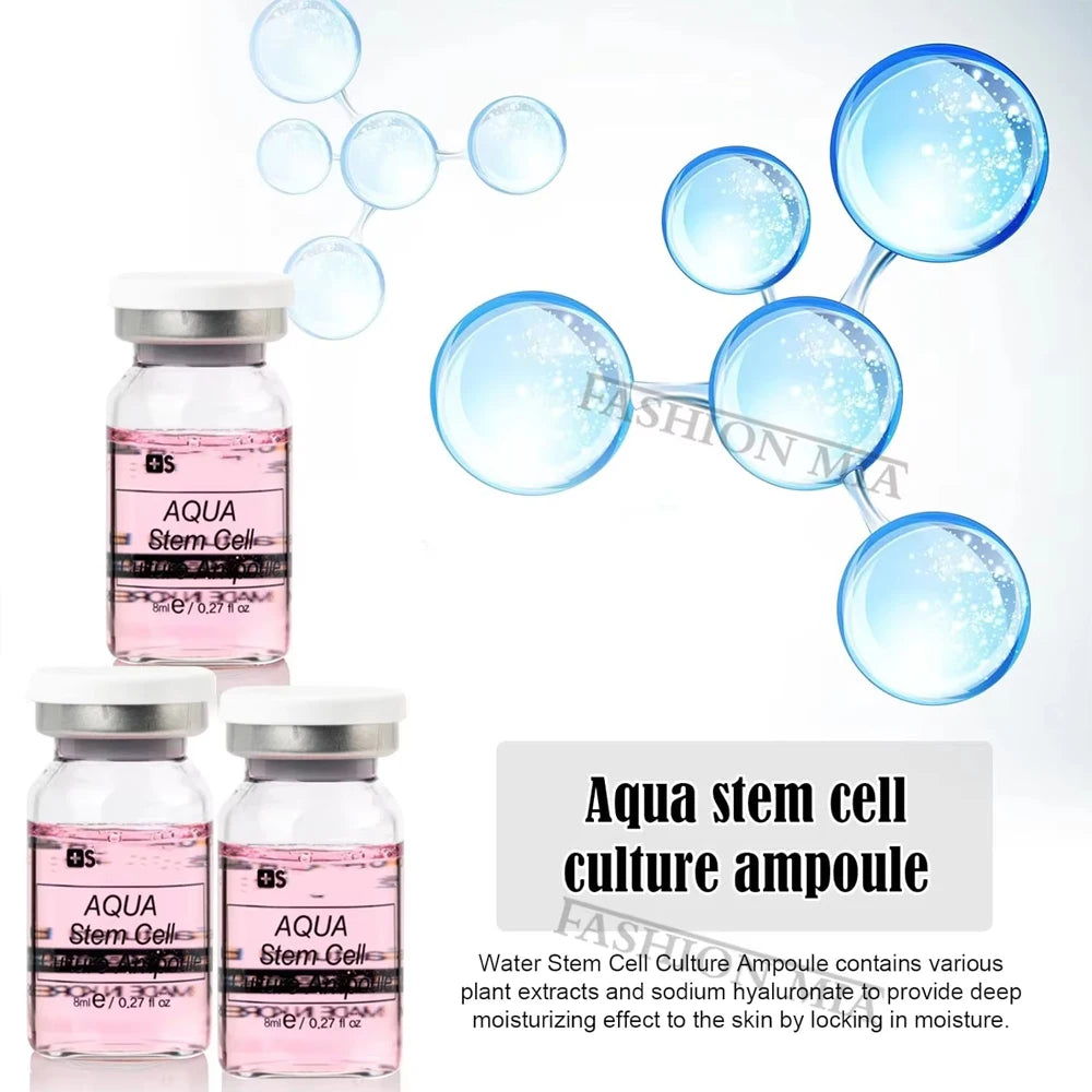 Korea 8ml Face BB Cream Aqua Skin Booster Serum Kit Whitening Rejuvenation Moisturizing Firming Beauty Skin Care