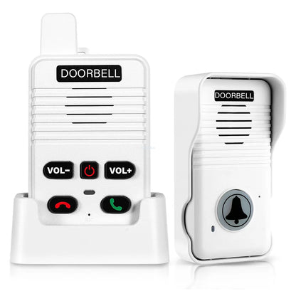 Wireless Voice Duplex Intercom Doorbell 500M Apartment Room Intercom Intercom System Doorbell for House Home Factory Office