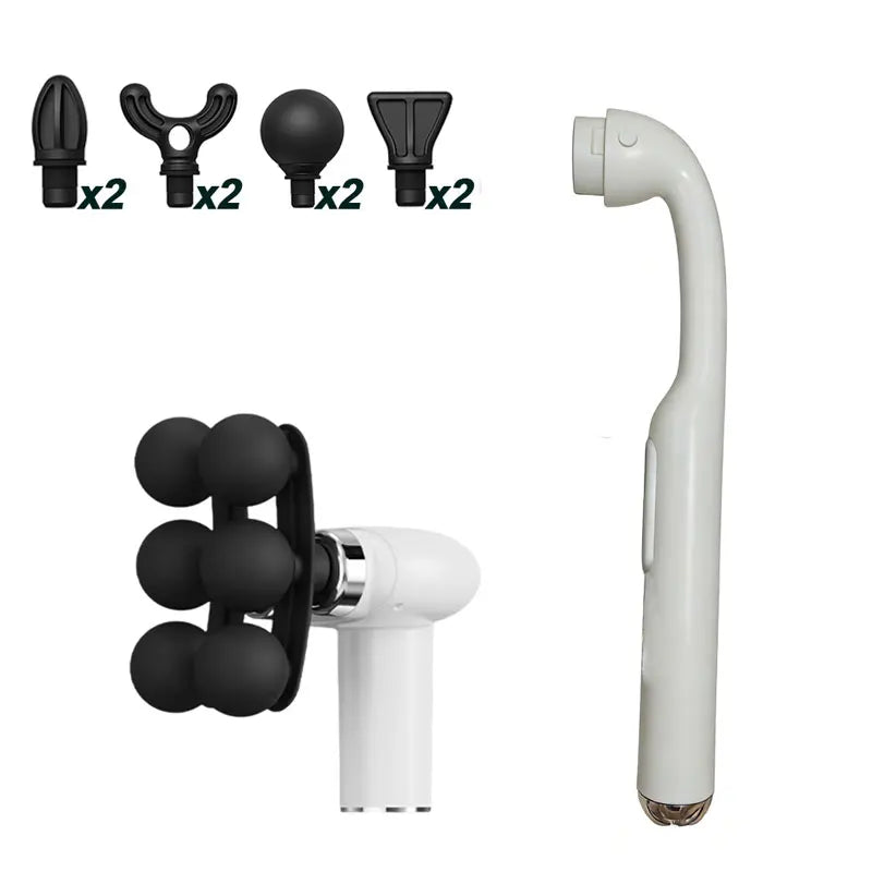 Handle Fascia Gun Professional Fascia Massage Gun Neck Shoulder Back Leg Massager 6 Gears Adjust Muscle Relaxation Masajeador