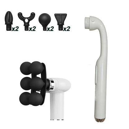 Handle Fascia Gun Professional Fascia Massage Gun Neck Shoulder Back Leg Massager 6 Gears Adjust Muscle Relaxation Masajeador
