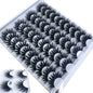 16 Pairs 3D Mink Lashes Natural False Eyelashes Dramatic Volume Fake Lashes Makeup Eyelash Extension Silk Eyelashes