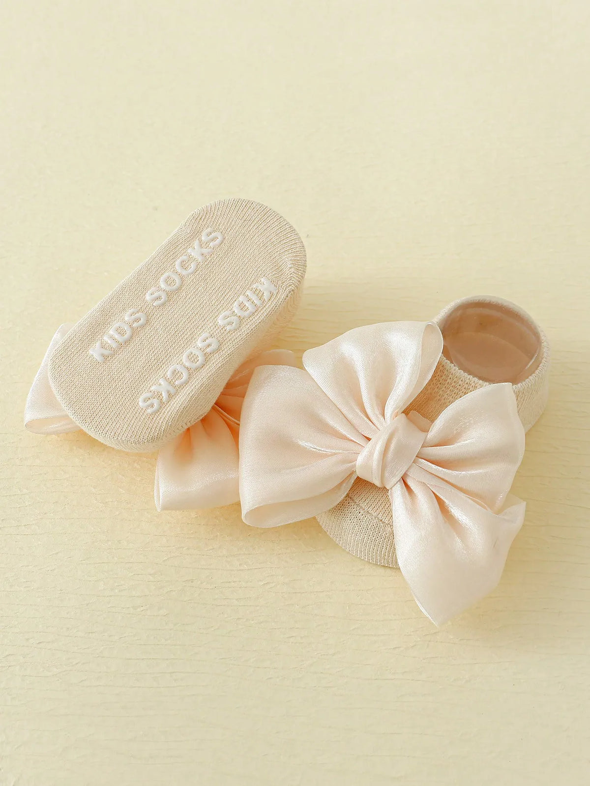 0-12 Months Cute Baby Girls Bow Socks,Newborn Baby Ankle Boat Socks Soft Fashion Non-Slip Infant Toddler Cute Gift Set 4 Pairs