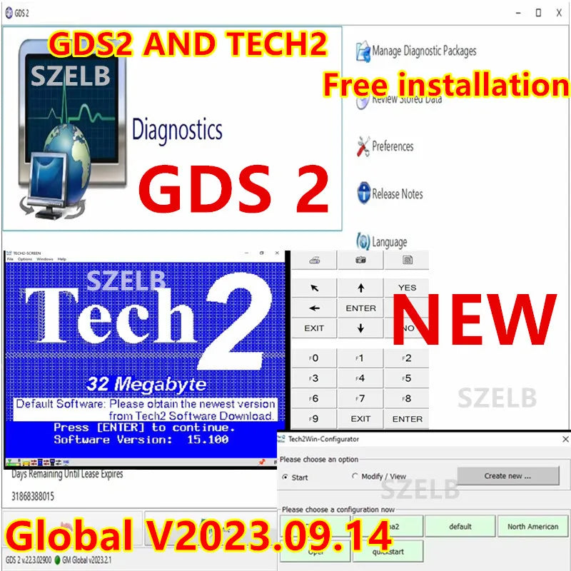 Latest 2023.09 GDS 2 and TECH 2 Software for G-M MDI, Free Download, Online Installation, Activation GDS 2 and TECH 2 Software