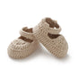 Newborn Baby Girl Shoes 0-1Y Fashion Pure Color Knit Infant Anti-Slip Soft Soled First Walkers Children Winter Walking Prewalker
