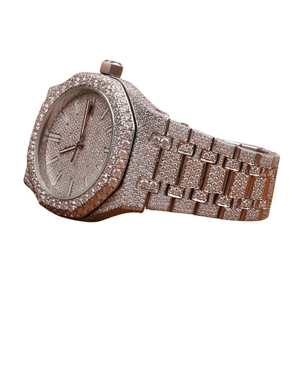 Best Quality Daily Strong Use Stainless Steel Watch Clasp Engraved White Dial Ready Stock Quartz Watches
