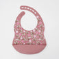 Customize Cartoon Animal Silicone Baby Bib with Name & Pattern Food-Grade Solid Feeding Bib DZ31