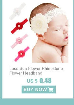 1 Piece Baby Headband Girl Bandage Ribbon Bowknot Infant Kids Hair Accessory Newborn Bow Crystal Toddler Band Headwear