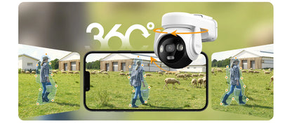 IMOU AOV KIT Camera 3K Wifi Or 4G Security outdoor Camera Smart PIR Detection Battery/Solar Powered IP Camera Two-way Talk