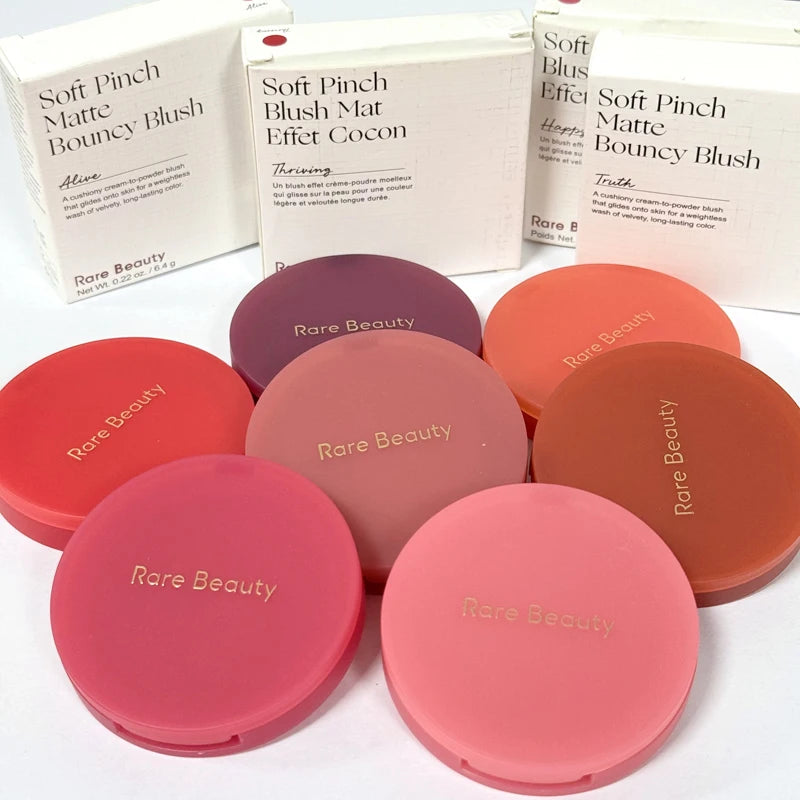 Luxury Hot Rare Beauty Soft Pinch Matte Bouncy Blush Long Lasting Moisturizing Natural Easy To Color Makeup Cosmetics for Woman