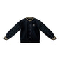 Ali Plus 2026 AW Velvet Collection Family Matching Clothing Children Long Sleeve Top Girl Dress Baby Footie High Quality Clothes