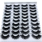 16 Pairs 3D Mink Lashes Natural False Eyelashes Dramatic Volume Fake Lashes Makeup Eyelash Extension Silk Eyelashes