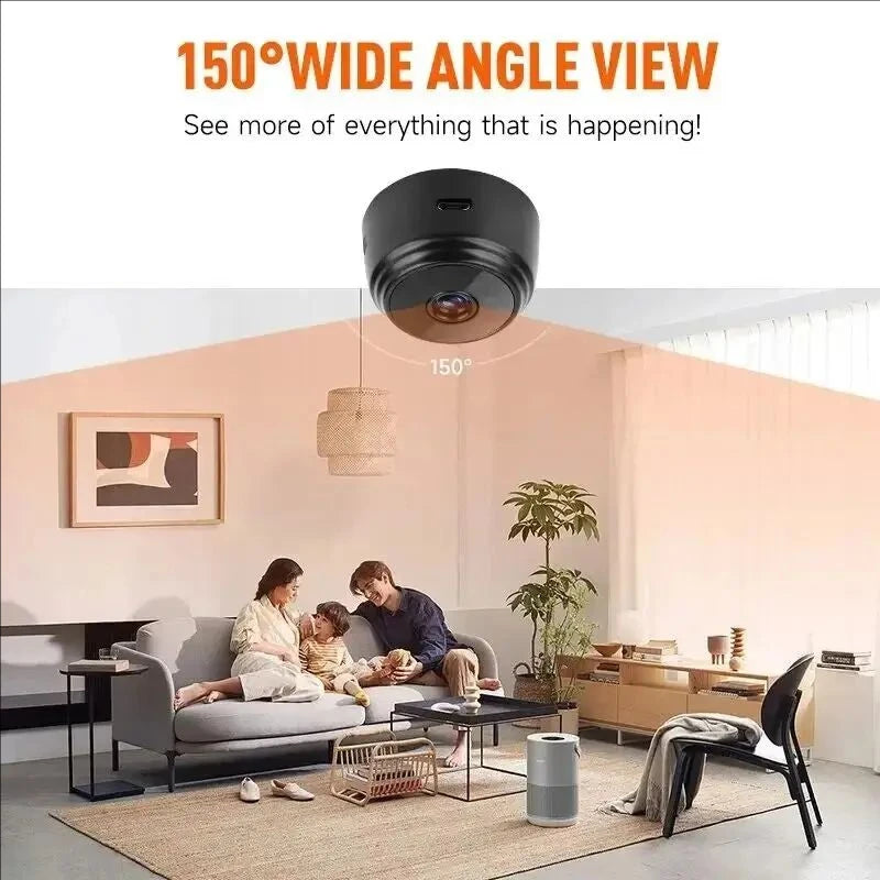 A9 Wifi Mini Camera 1080P Security Monitoring Wireless Remote Night Vision Video Surveillance Smart Home Mini DV Cam HD Camera