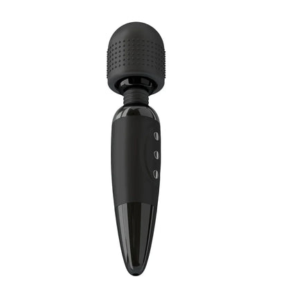 Portable Electric Body Massager Wand with 20 Modes & 8 Speeds, Handheld Tissue Massager for Neck Back Foot Pain Relief