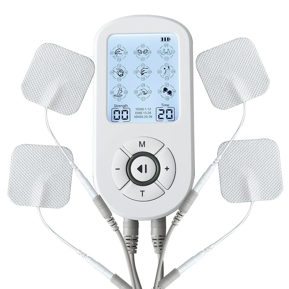 36Modes Electrical EMS Muscle Stimulator Tens Massage Digital Apparatus Pulse Slimming Acupuncture Full Body Relax Massager